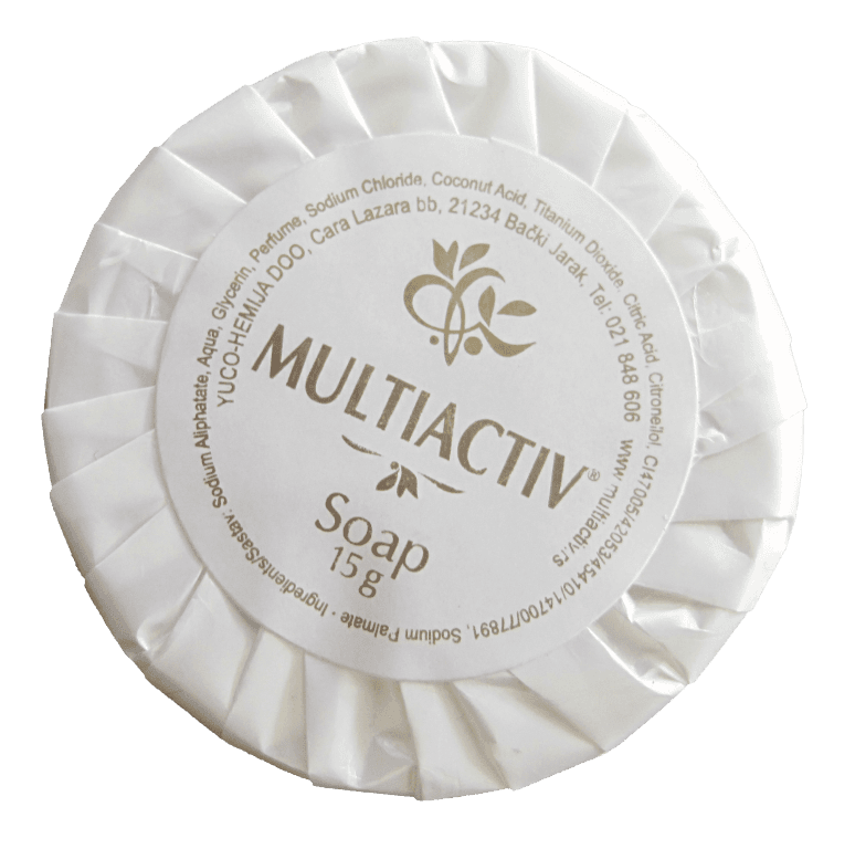 Selected image for MULTIACTIV Hotelski sapun 25 komada od po 15 g