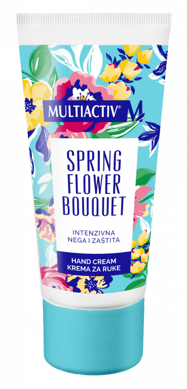 Selected image for MULTIACTIV Krema za ruke Spring flower bouqet 80 ml