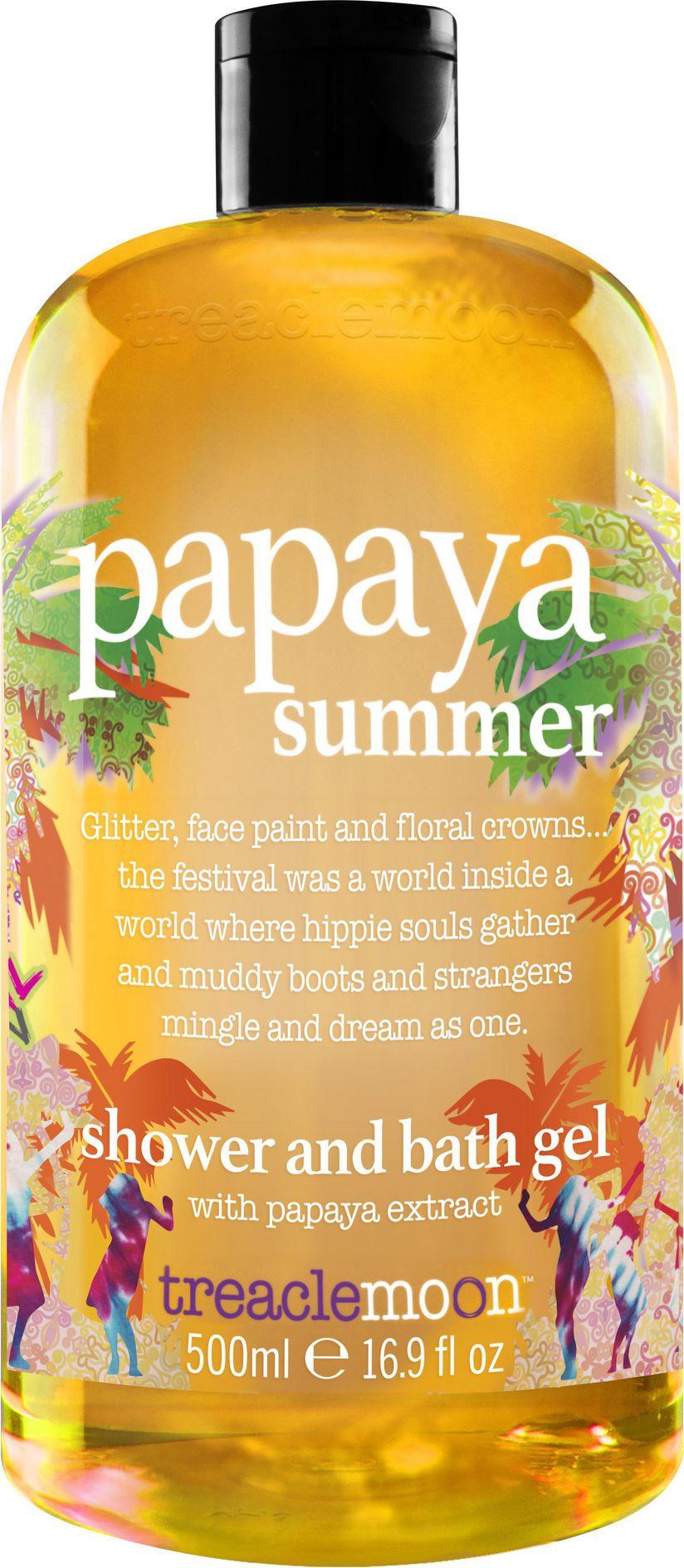 TREACLEMOON Gel za tuširanje Papaya Summer 500 ml