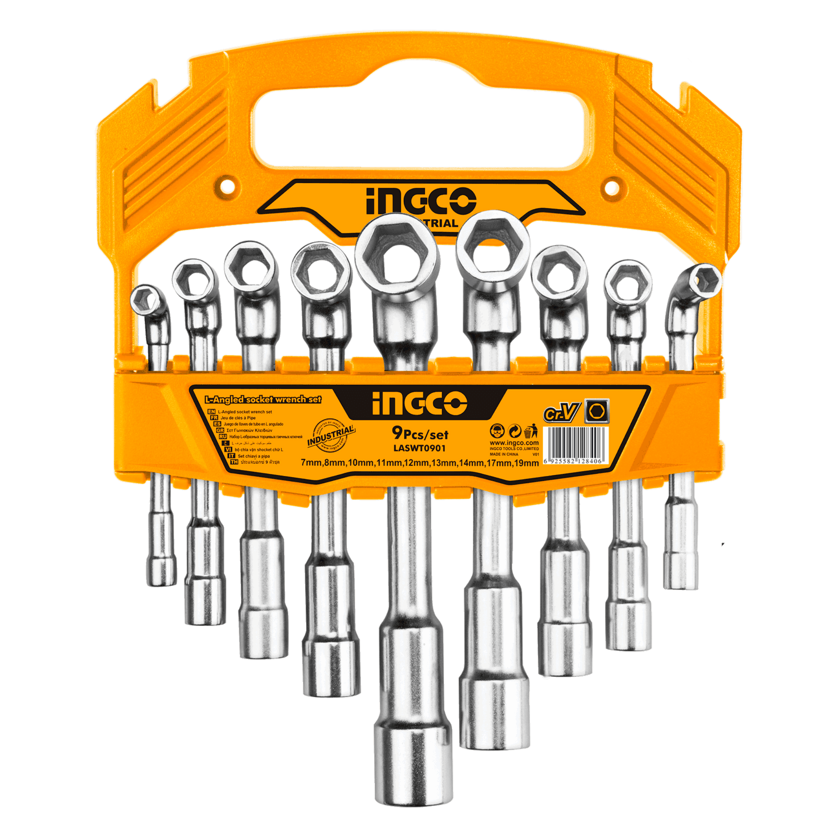 Selected image for INGCO Set L-Ugaonih nasadnih ključeva 9/1 LASWT0901