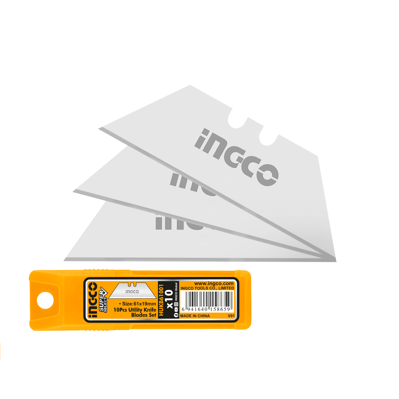 INGCO Set nožića 10/1 za HUK6236