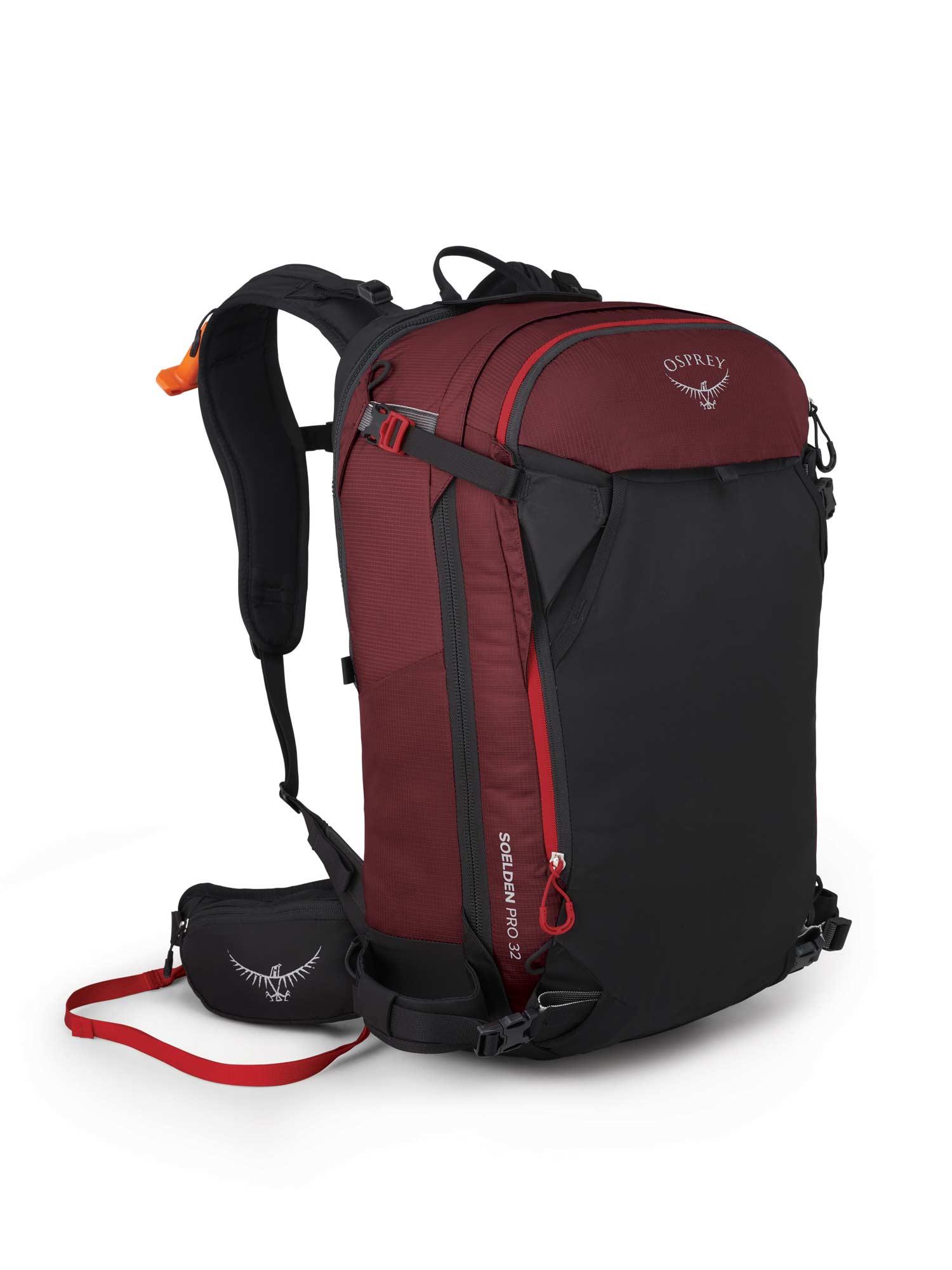OSPREY Muški ski ranac Soelden Pro E2 Airbag Pack 32 crveno-crni