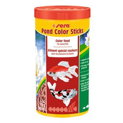 Selected image for SERA Hrana za ribice Pond Color prirodni štapići 1000ml