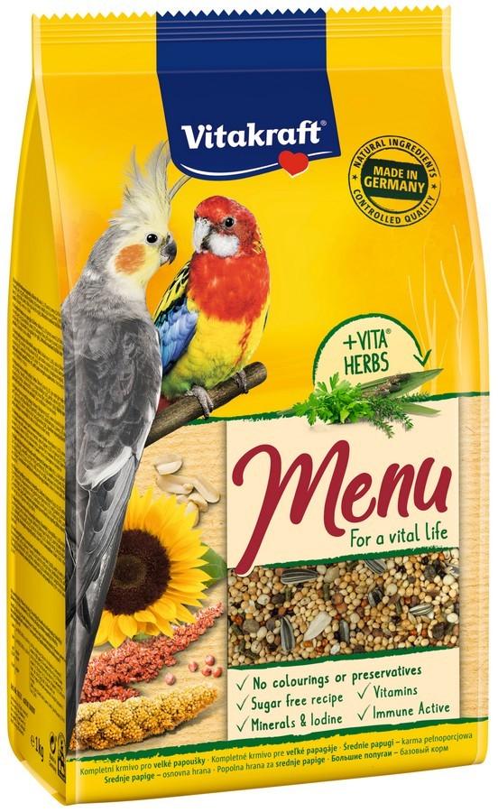 Selected image for VITAKRAFT Hrana za ptice nimfe sa medom 1kg