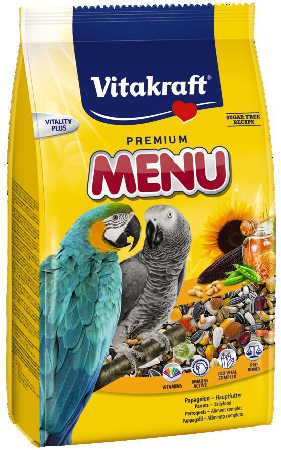 Selected image for VITAKRAFT Hrana za velike papagaje sa medom 1kg