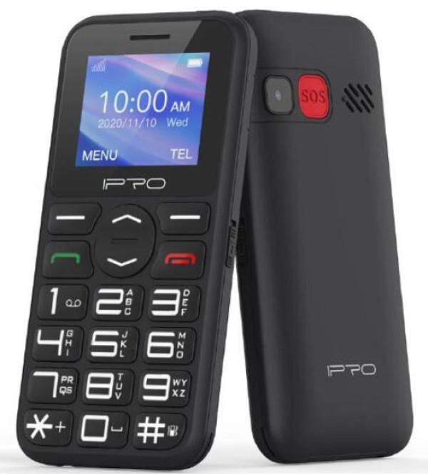 IPRO Mobilni telefon SENIOR F183 1.8" crni