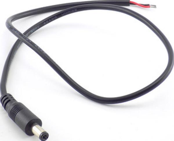GEMBIRD Konektor za video nadzor KABL-DCM1 V DC muški na kabal 5.5x2.1 crni