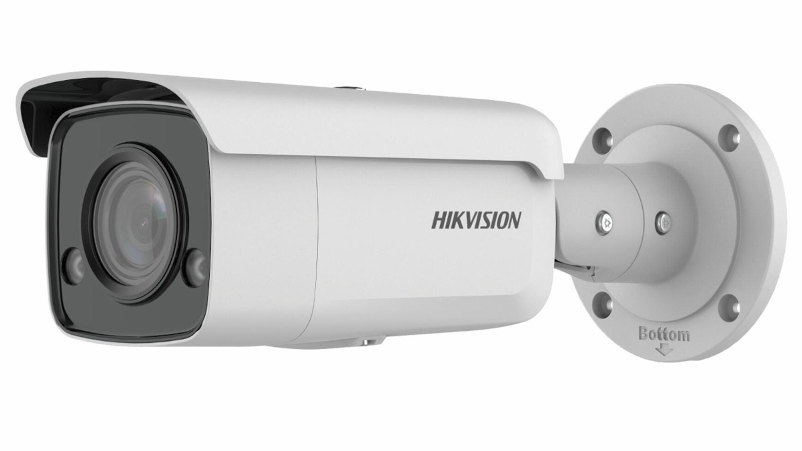 HIKVISION Fiksna mrežna kamera ColorVu DS-2CD2T47G2-L bela
