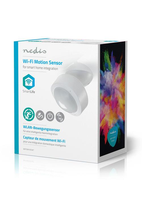 Selected image for NEDIS Detektor pokreta Smart Motion Sensor Wired Indoor Wi-Fi