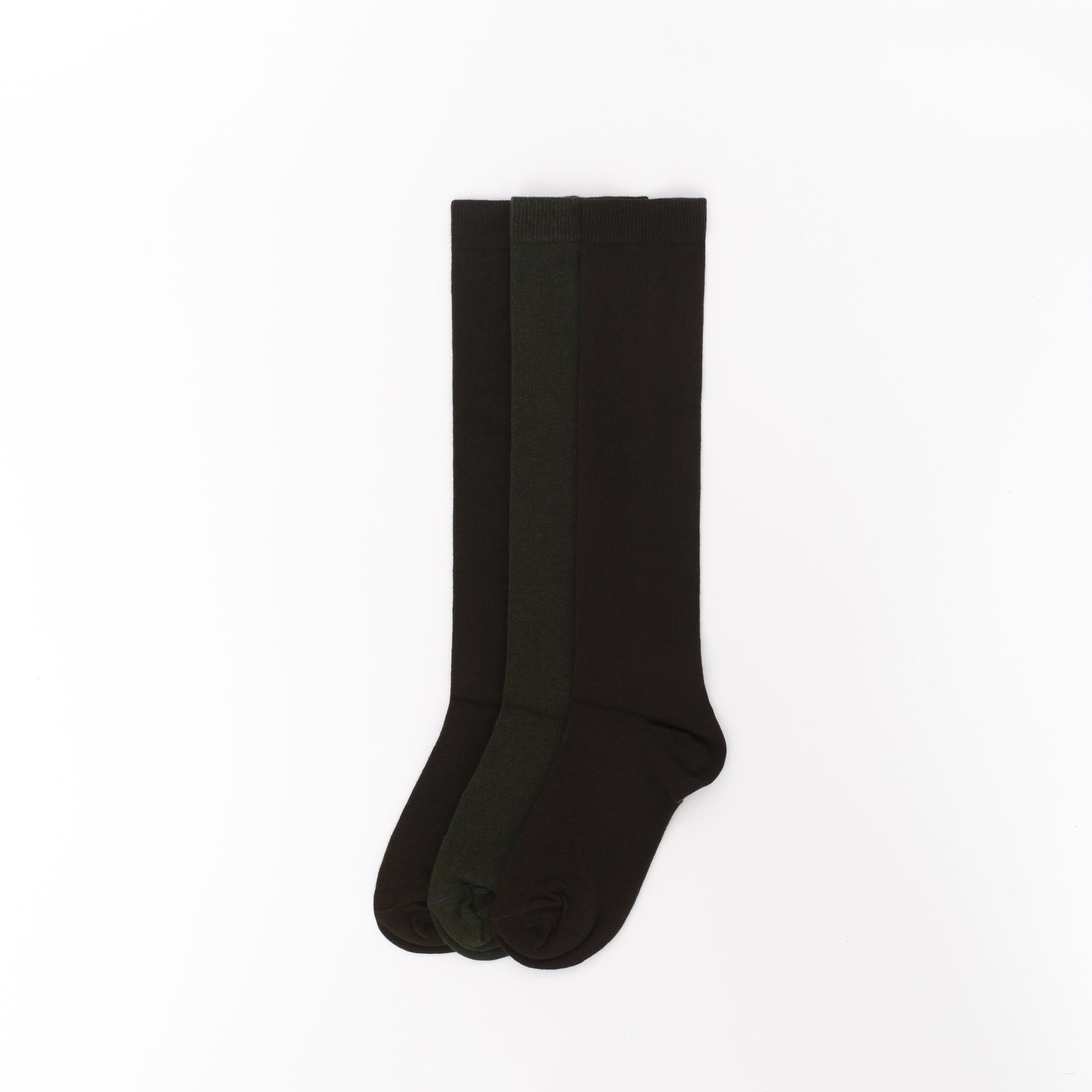 BOX SOCKS Čarape za dečake 3/1 braon, crne i tamnosive