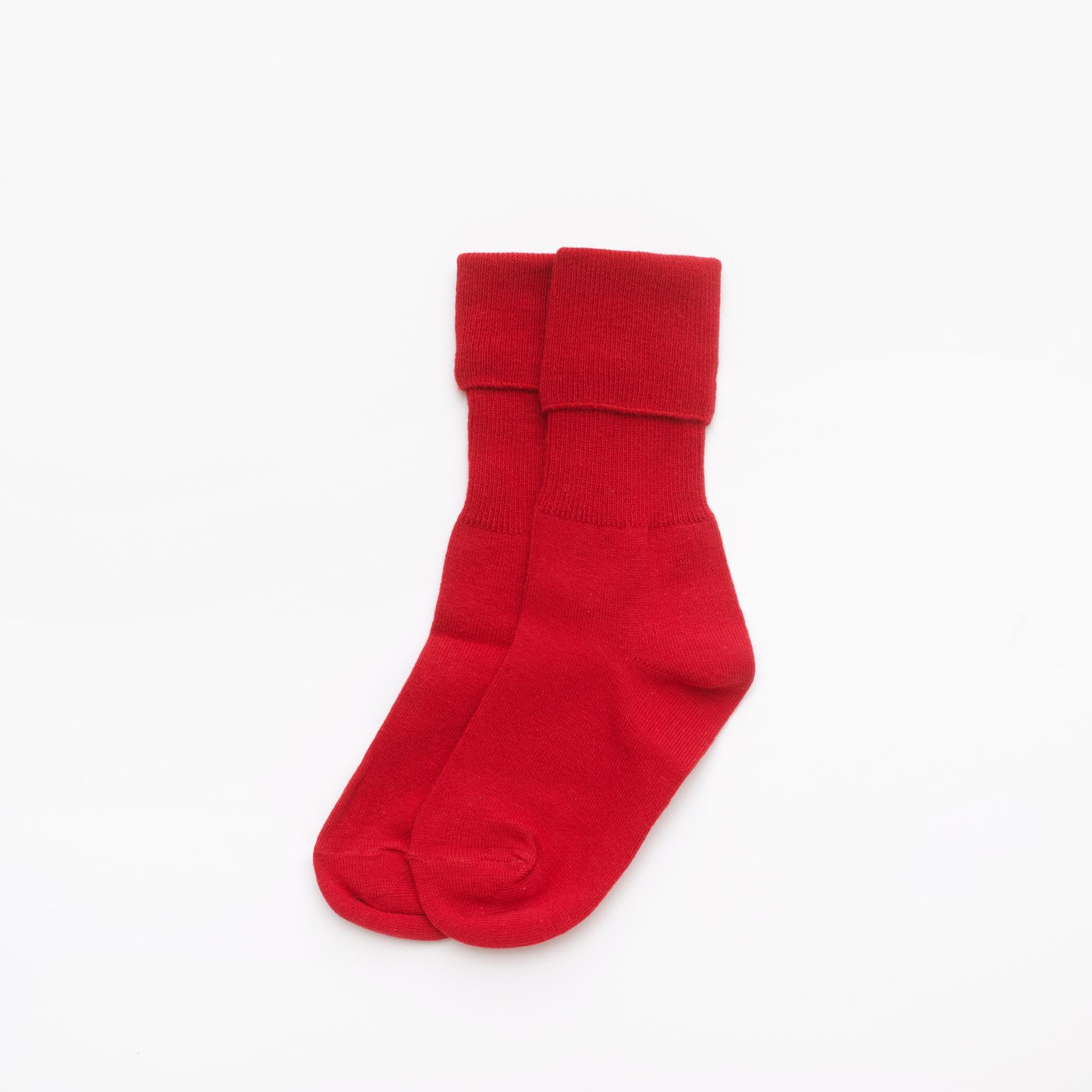 BOX SOCKS Čarape za devojčice 2/1 crvene