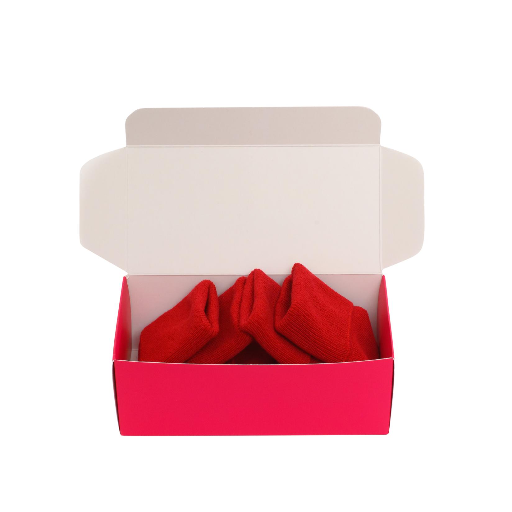 Slike BOX SOCKS Čarape za devojčice 2/1 crvene