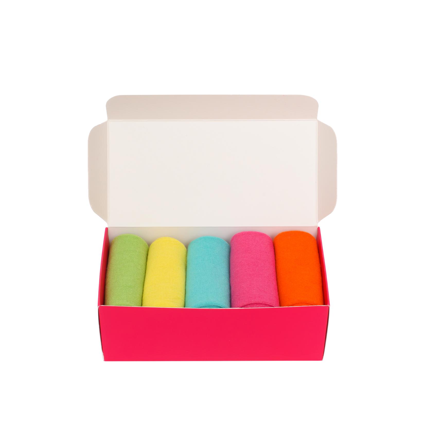 BOX SOCKS Set čarapa za devojčice Rainbow 5/1
