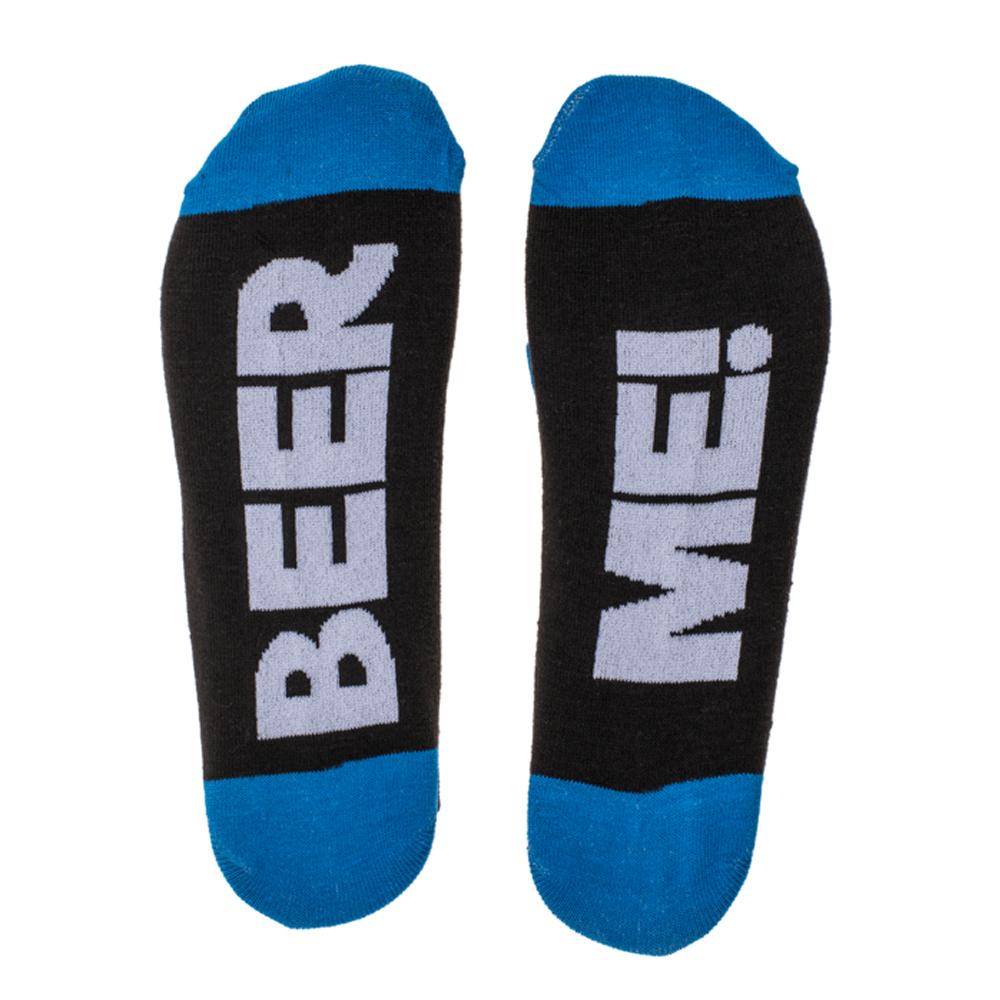 Čarape Beer Me crno-plave