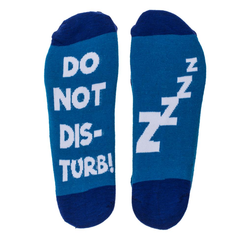 Čarape Do Not Disturb plave
