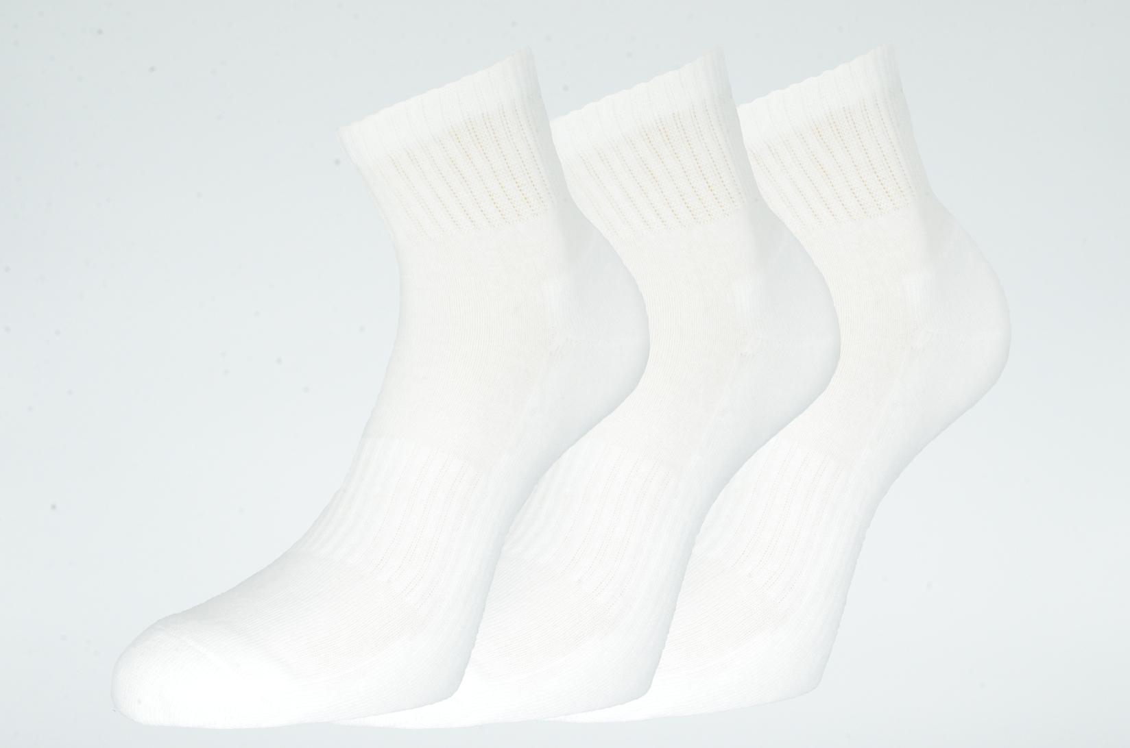 GERBI Sportske čarape Athletic 3/1 art.251 42-44 M1 bele