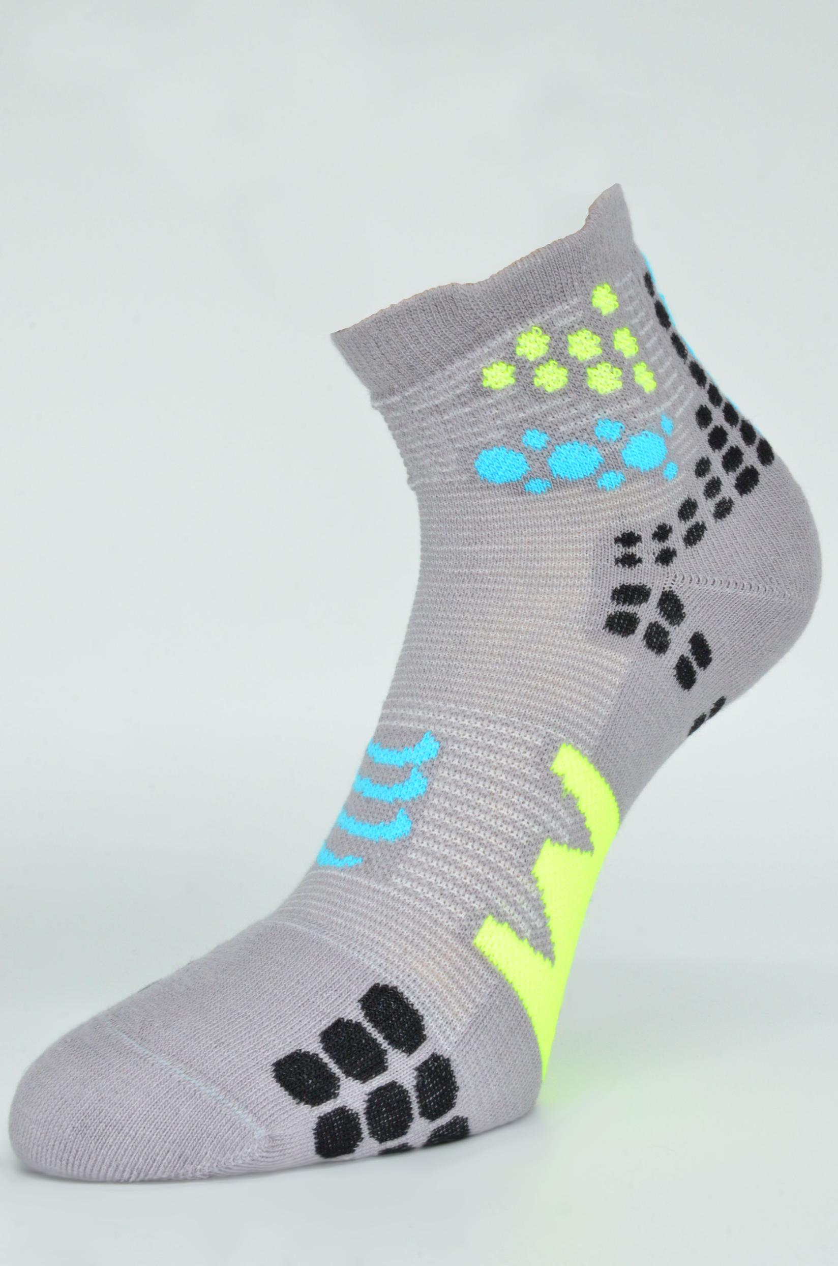 GERBI Sportske čarape Sprinter m1 sive