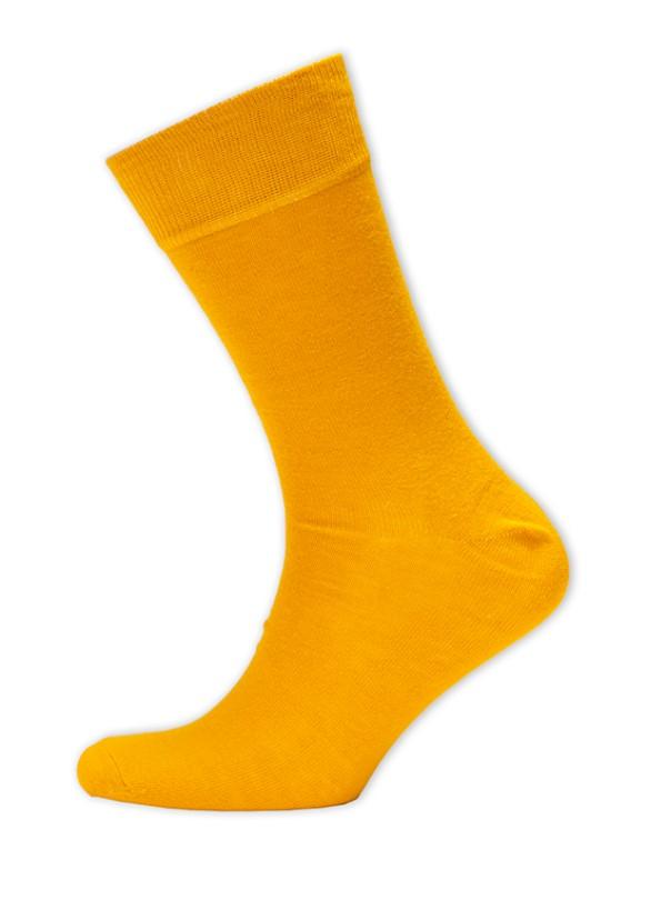 SF muške klasične čarape Gold Ocher