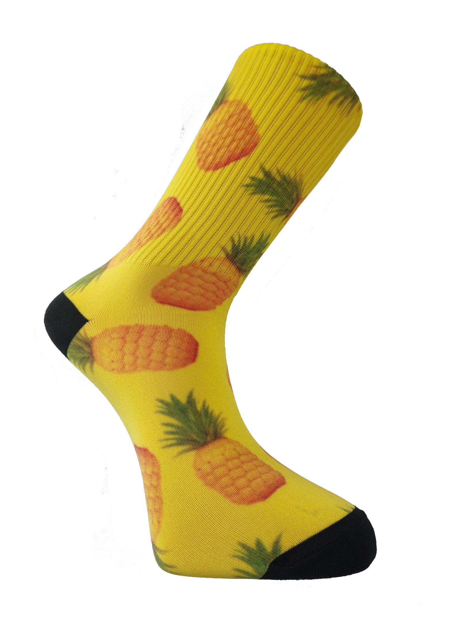 SOCKS BMD Čarape art.4686 Ananas žute