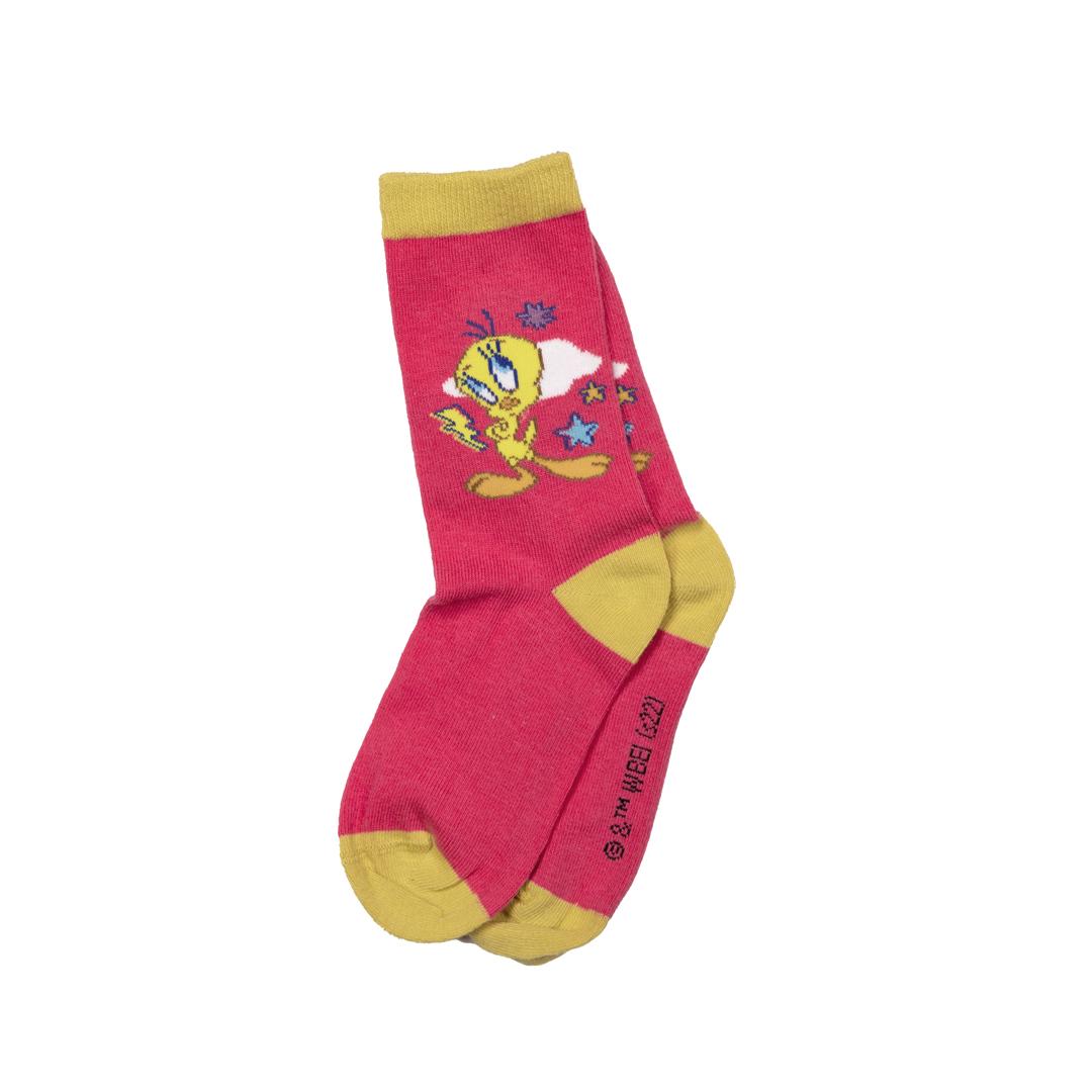 Selected image for WARNES BROS Dečije čarape Tweety roze-žute