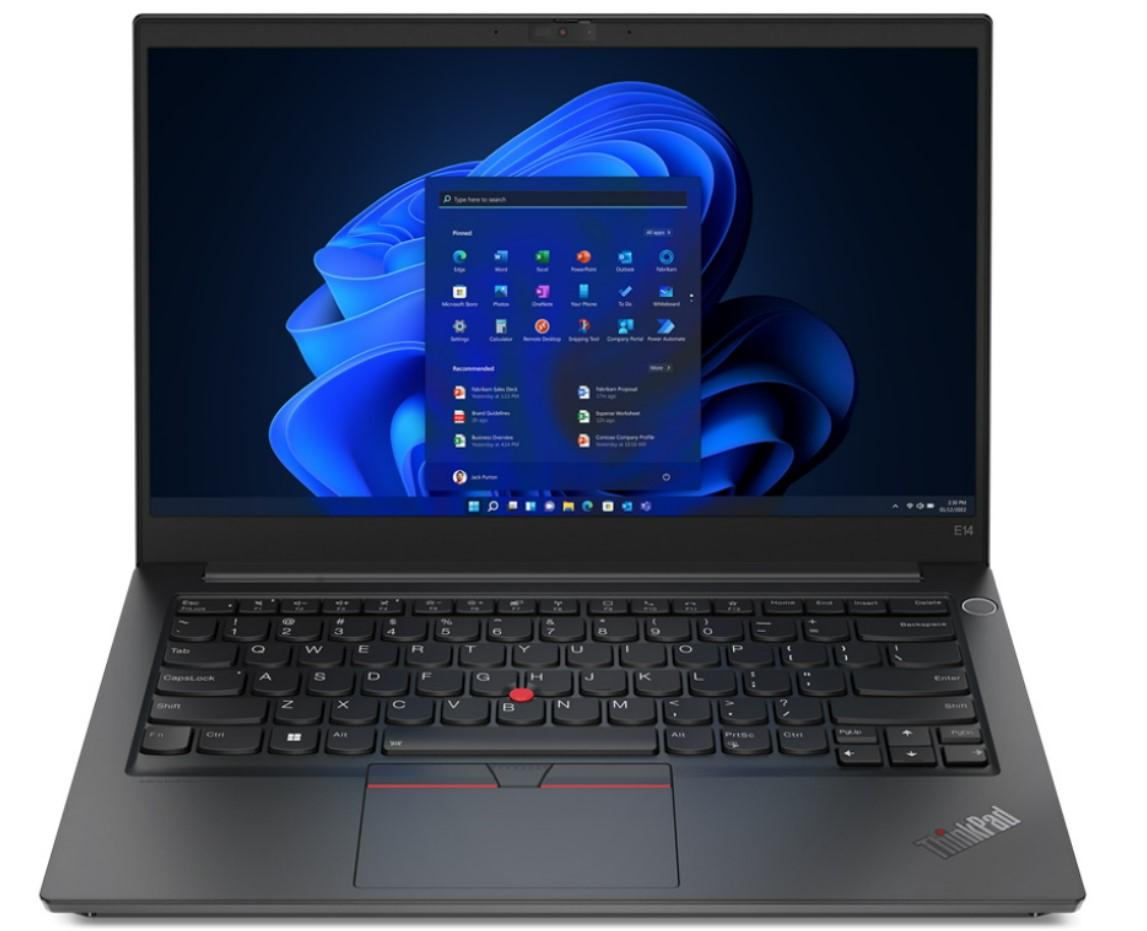 LENOVO Laptop ThinkPad E14 G4 Win11 Pro/14"IPS FHD/Ryzen 5-5625U/16GB/512GB SSD/FPR/backlit SRB crni