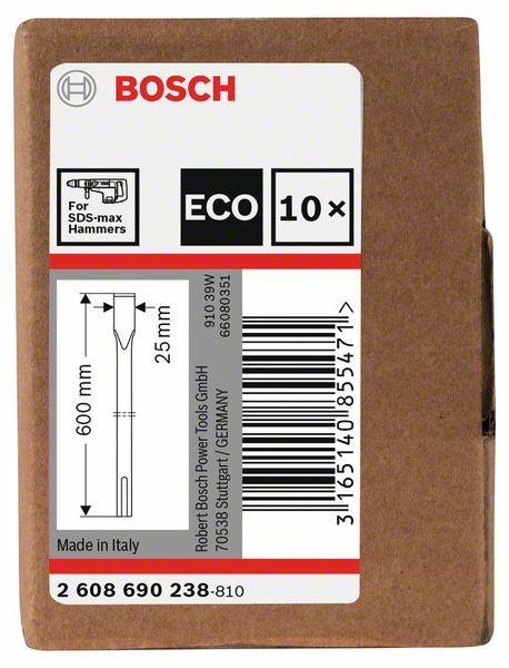Selected image for BOSCH Pljosnata dleta Sds Max, 600 x 25 mm 10/1