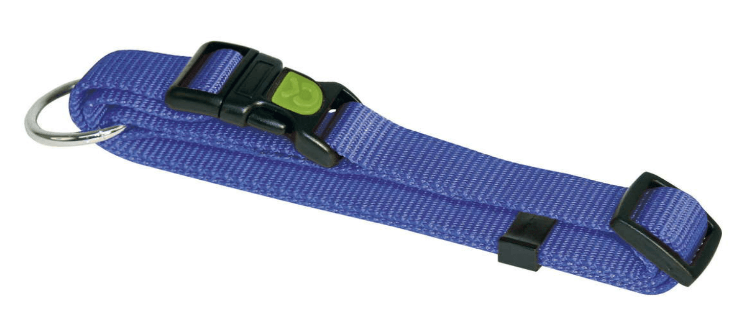 KERBL Ogrlica za pse Miami (30-45 cm)x1.5cm plava