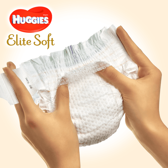 Selected image for HUGGIES Elite Soft Mega 3 Pelene, 5-9 kg, 72/1