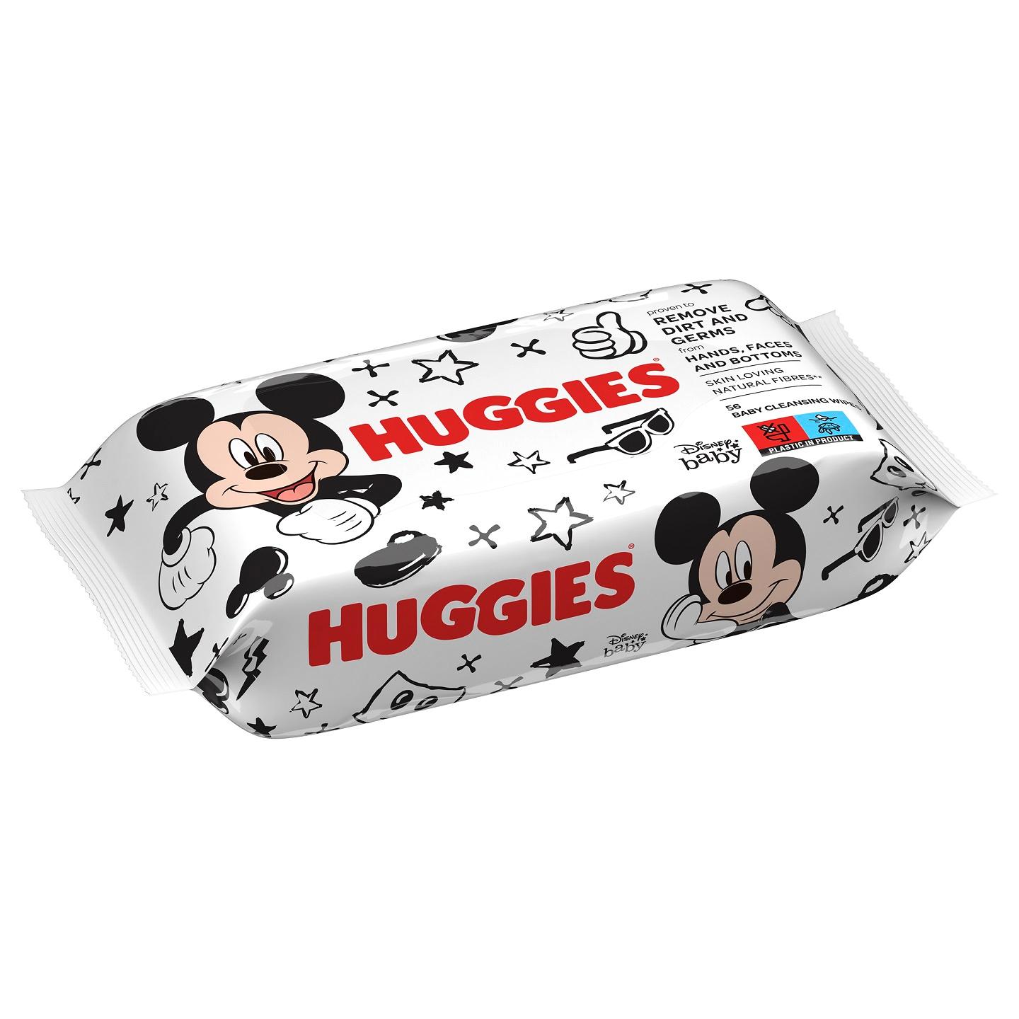 Selected image for Huggies Vlažne maramice Mickey Mouse, 56 komada