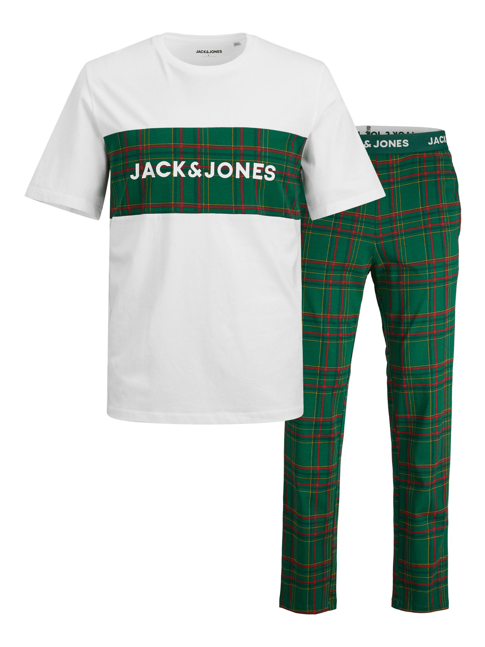 JACK & JONES Muška pidžama 12246380 zelena