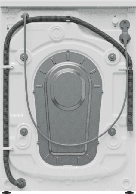 Selected image for HISENSE Mašina za pranje i sušenje veša WD 5S1245 BW, Bela