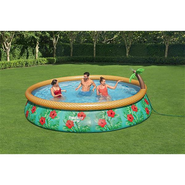 Selected image for BESTWAY Dečiji bazen za dvorište Fast Set 457x84cm zeleni
