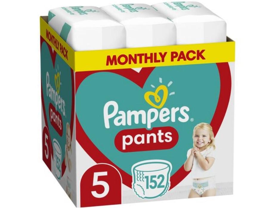 Slike PAMPERS Pelene Monthly pack Pants S5 MSB 152/1