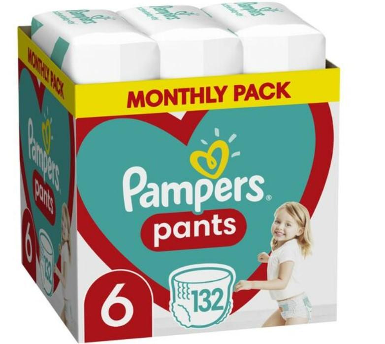 Slike PAMPERS Pelene Monthly pack Pants S6 MSB 132/1