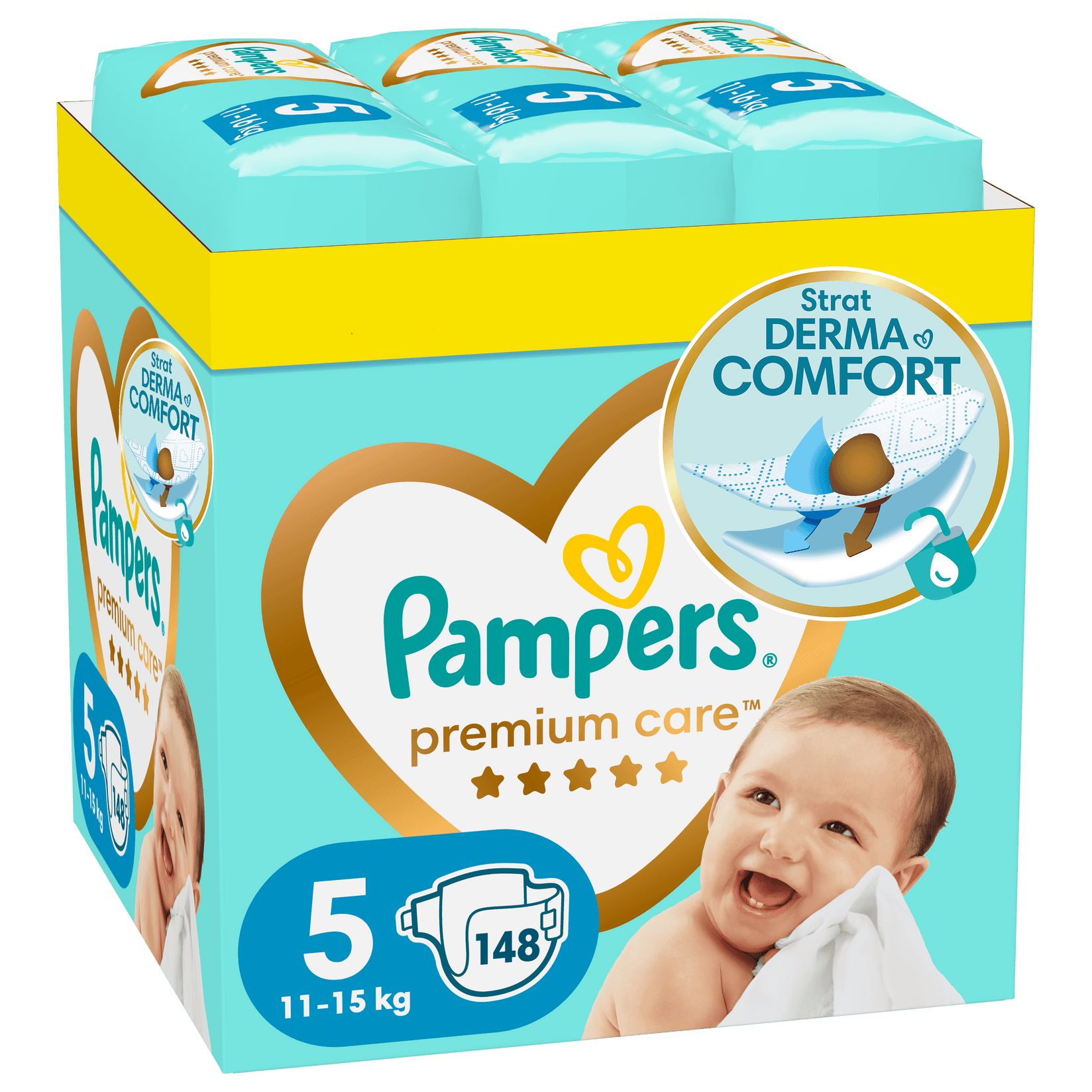 Selected image for PAMPERS Pelene Monthly pack Premium S5 MSB 11-15kg 148/1