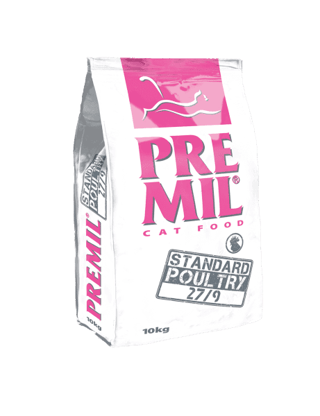 PREMIL Suva hrana za mačke Standard Poultry 27/9 10kg