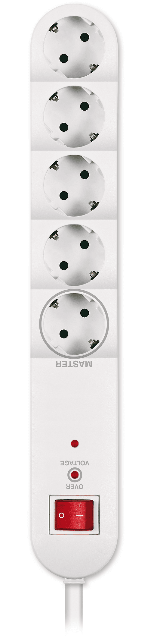 ALING-CONEL Produžni kabl sa sklopkom i prenaponskom zaštitom 5x - 1.5m