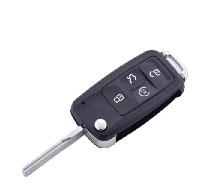 CAR 888 ACCESSORIES Kućište oklop ključa 2 dugmeta za Audi crno