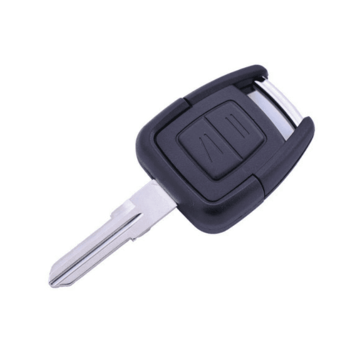 CAR 888 ACCESSORIES Kućište oklop ključa 2 dugmeta za Opel / Vauxhall crno