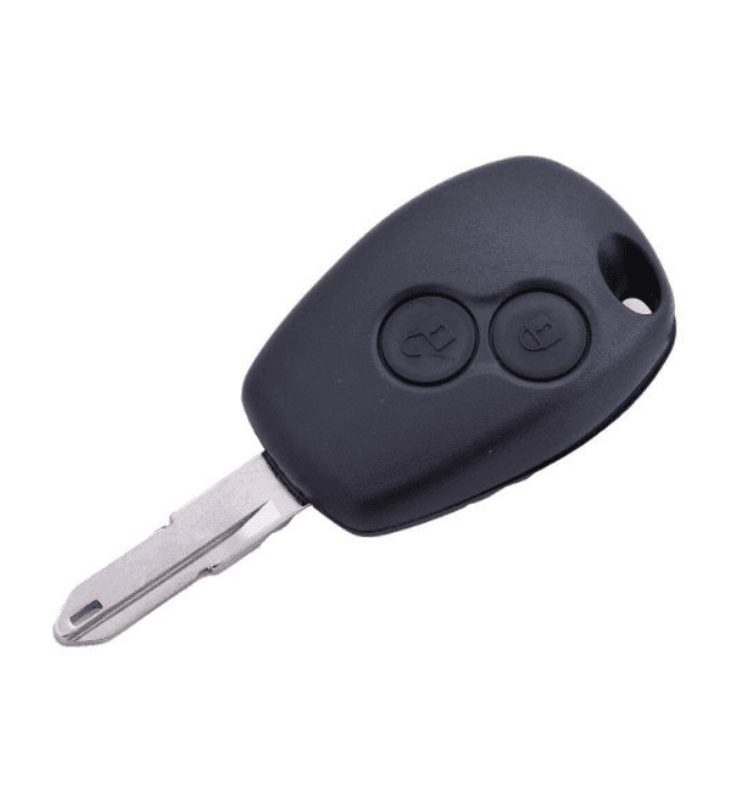 CAR 888 ACCESSORIES Kućište oklop ključa 2 dugmeta za Ne73 Renault crno