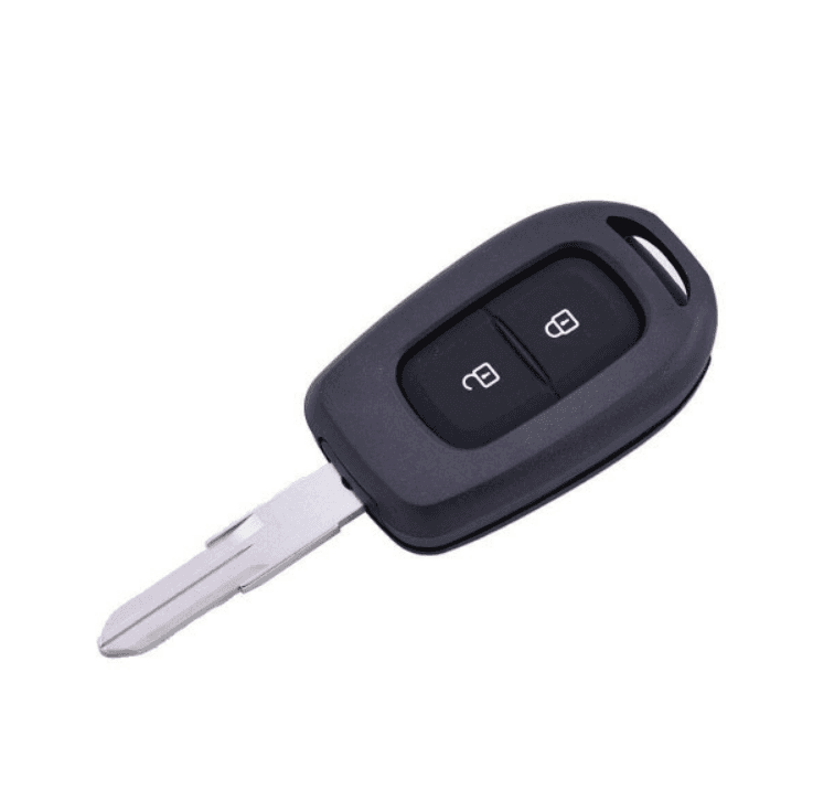 CAR 888 ACCESSORIES Kućište oklop ključa 2 dugmeta za Renault antracit