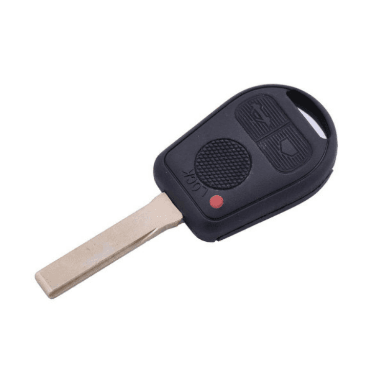 CAR 888 ACCESSORIES Kućište oklop ključa 3 dugmeta crno