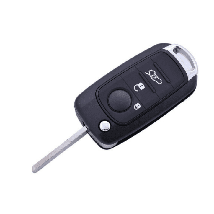 CAR 888 ACCESSORIES Kućište oklop ključa 3 dugmeta za Fiat crno
