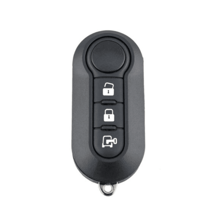 CAR 888 ACCESSORIES Kućište oklop ključa 3 dugmeta za Fiat Ducato 2008-2016/Peugeot Boxer 2008-2016 crno