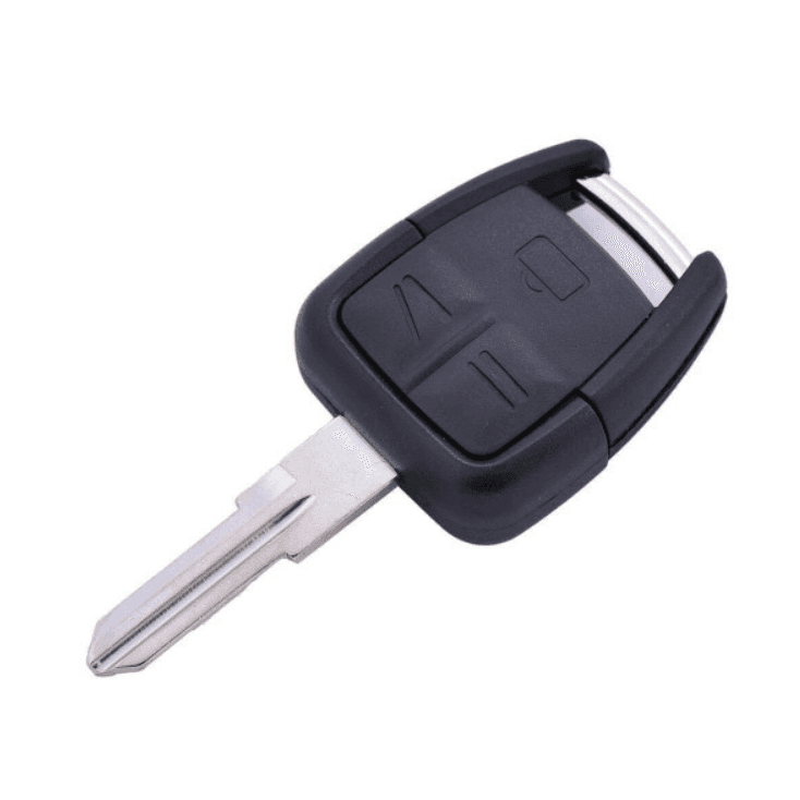CAR 888 ACCESSORIES Kućište oklop ključa 3 dugmeta za Opel / Vauxhall crno