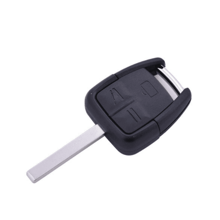 CAR 888 ACCESSORIES Kućište oklop ključa 3 dugmeta za Opel / Vauxhall crno