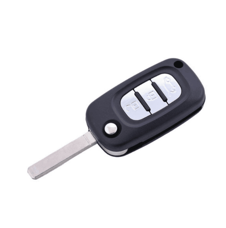 Selected image for CAR 888 ACCESSORIES Kućište oklop ključa 3 dugmeta za Renault crno