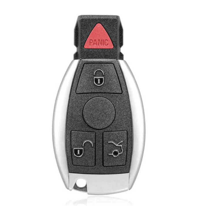 CAR 888 ACCESSORIES Kućište oklop ključa 3+1 dugmeta za Mercedes Cl,Clk,Cls antracit