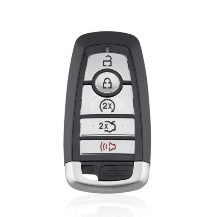 Selected image for CAR 888 ACCESSORIES Kućište oklop ključa 5 dugmeta za Ford Edge 2018-2020/Ford Explorer 2018-2020/Ford Fusion 2017-2020/ crno-sivo