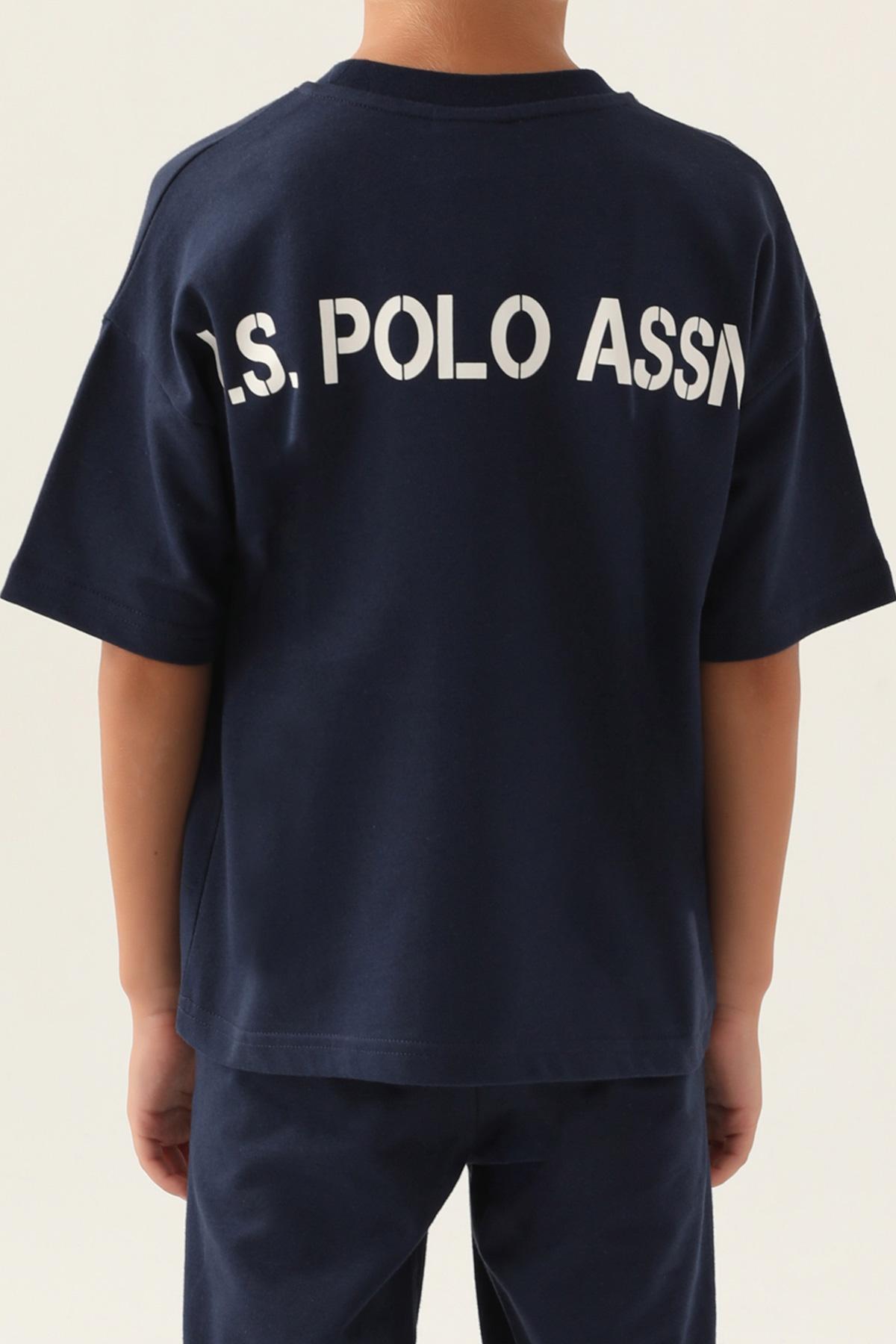 Selected image for U.S. Polo Assn. Komplet za dečake US1774-G, Teget